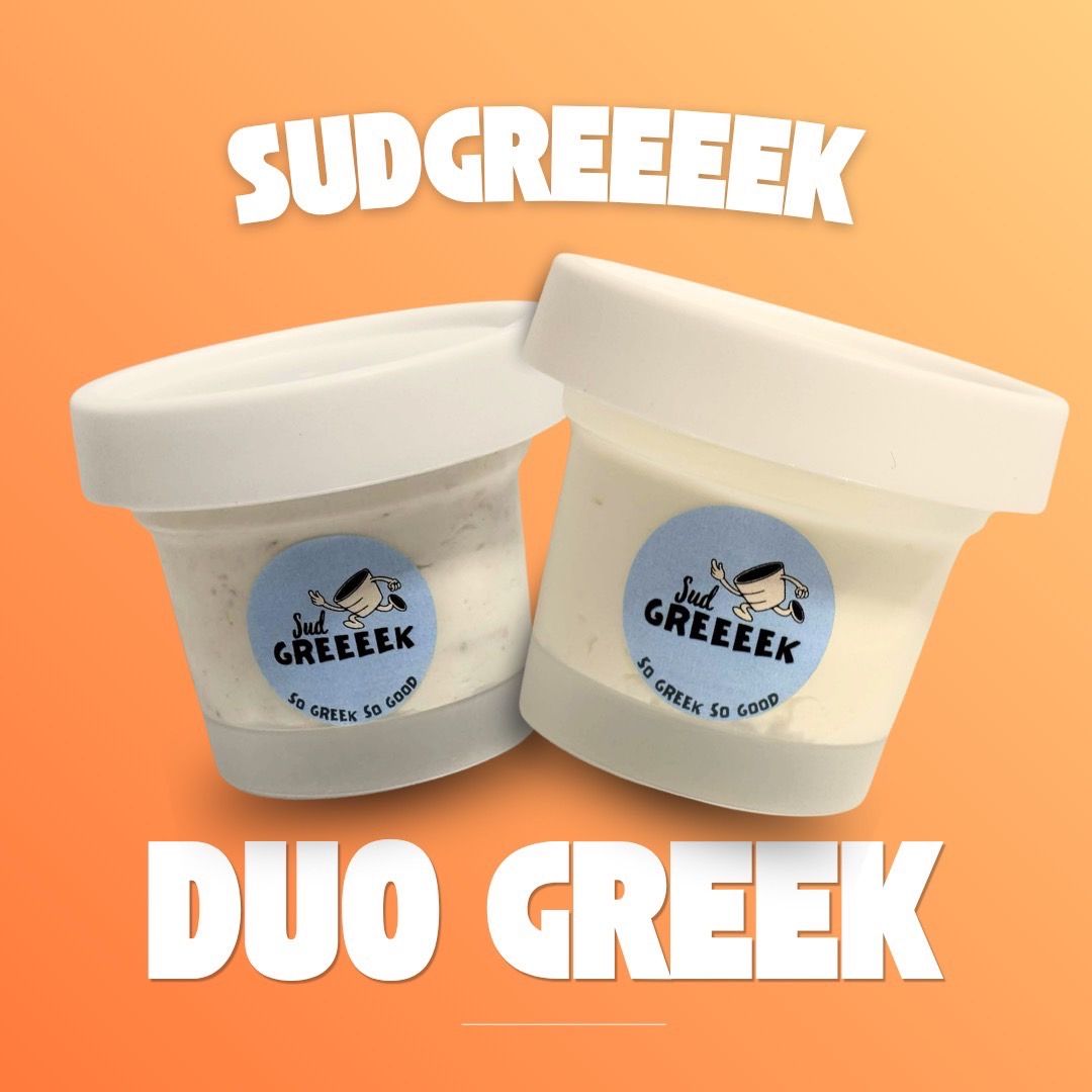 Duo Greek ถ้วยเพลนคู่กับถ้วยบิสกิต